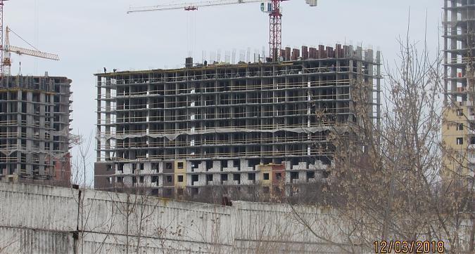 ЖК Томилино 2018, корпус 12 - монолитные работы, вид со стороны Новорязанского шоссе Квартирный контроль