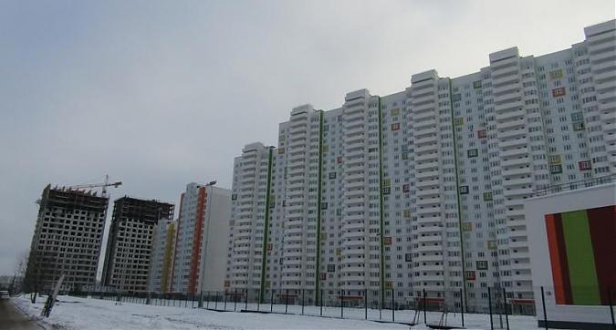 Жилой район Новокуркино - вид на комплекс со стороны улицы Марии Рубцовой Квартирный контроль
