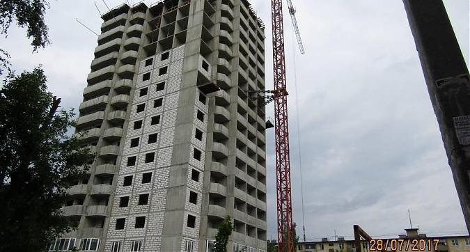 ЖК Надежда - вид на строящийся жилой комплекс со стороны Студенческого проезда Квартирный контроль