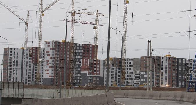 ЖК Южная Битца, строительство корпусов 2, 3 вид со стороны Варшавского шоссе, фото - 11 Квартирный контроль