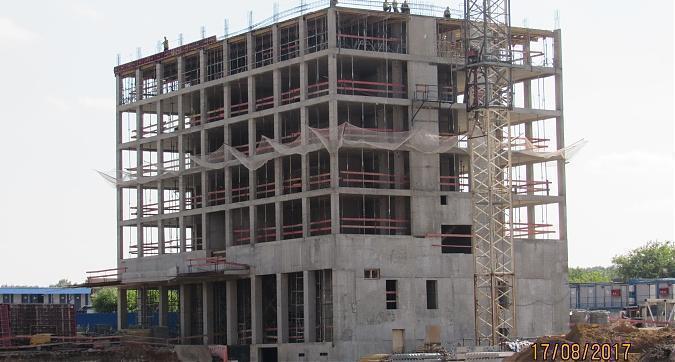 ЖК Citimix (Ситимикс), корпус 3 - монолитные работы на уровне 7 этажа, вид с Боровского шоссе, фото 3 Квартирный контроль