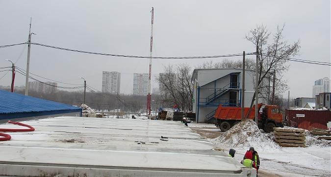 ЖК Aquatoria (Акватория), фундаментные работы, вид с Ленинградского шоссе, фото - 8 Квартирный контроль