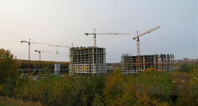 ЖК Спутник - вид на строящийся жилой комплекс со стороны МКАД Квартирный контроль