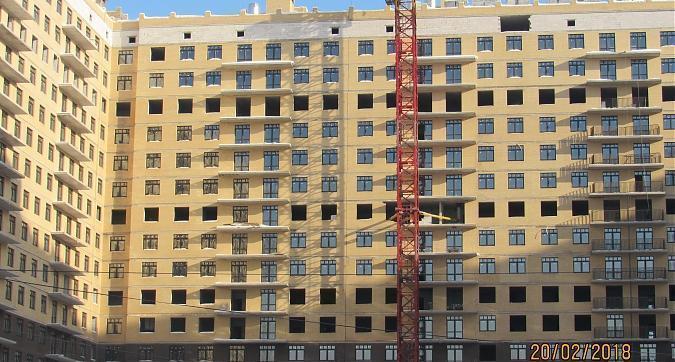 ЖК Котельнические высотки, 1-й корпус - фасадные работы, вид с улицы Новая, фото 3 Квартирный контроль