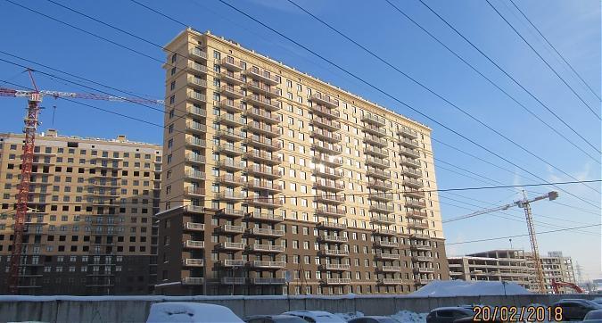 ЖК Котельнические высотки, 2-й корпус - фасадные работы, вид с улицы Новая, фото 1 Квартирный контроль