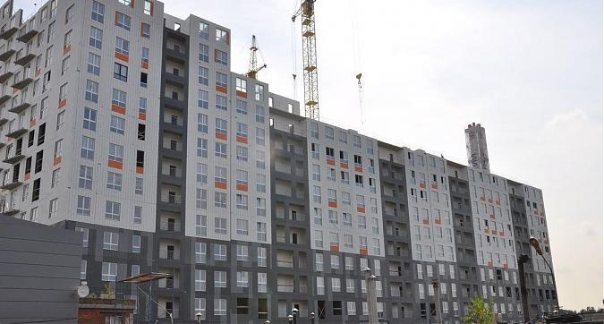 ЖК Люберецкий, 1-й корпус, монтаж 10-го этажа, вид с северной стороны, фото 2 Квартирный контроль