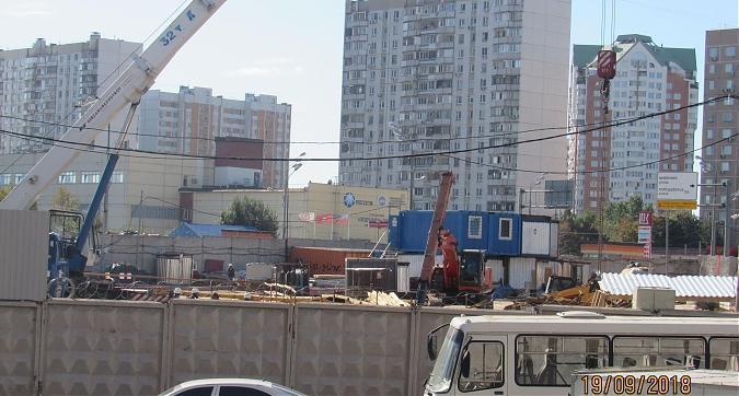 ЖК "Big Time", вид на строительную площадку, расчистка территории, фото - 1 Квартирный контроль