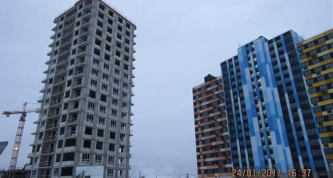 ЖК Новый Зеленоград - вид на корпуса 4.06 и 4.04 со стороны Кутузовского шоссе Квартирный контроль