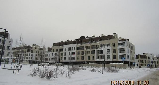 ЖК Загородный квартал - вид на корпуса 17  с территории посёлка Квартирный контроль