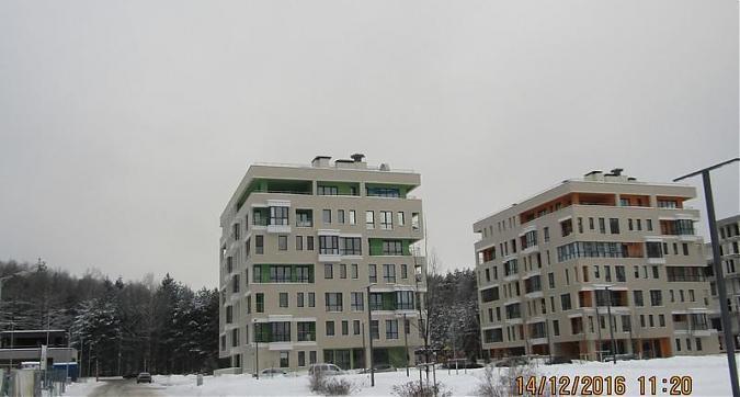 ЖК Загородный квартал - вид на корпуса 3 и 4 с территории посёлка Квартирный контроль