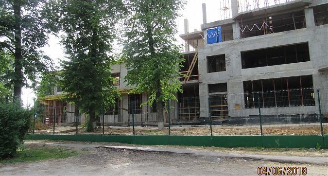 ЖК Ольховка, дом № 7, монолитные работы - вид с улицы Текстильная, фото 4 Квартирный контроль