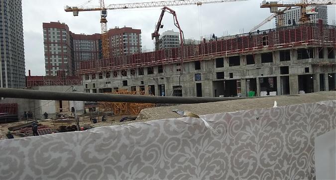 ЖК Сердце столицы, 2-ая очередь строительства, монолитные работы, вид с 1-го Силикатного проезда, фото - 1 Квартирный контроль