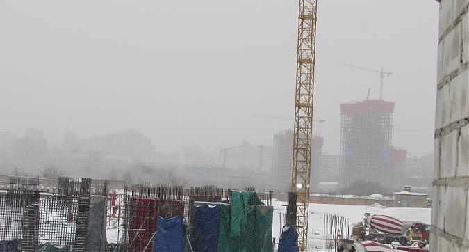 ЖК Крылья (Лобачевского, 120), строительная площадка, вид с Проектируемого проезда 3631, фото - 9 Квартирный контроль