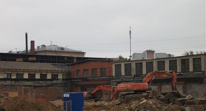 ЖК Семеновский парк, очистка территории под строительство - вид с Вольной улицы, фото 2 Квартирный контроль