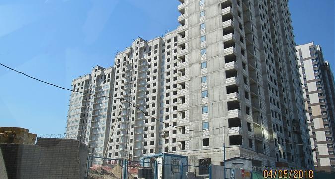ЖК Поколение, 3-й корпус, фасадные работы - вид со стороны Нововладыкинского проезда, фото 1 Квартирный контроль
