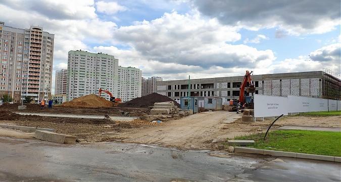 ЖК Люберецкий, строительство школы, вид с ул. Юности, фото 4 Квартирный контроль