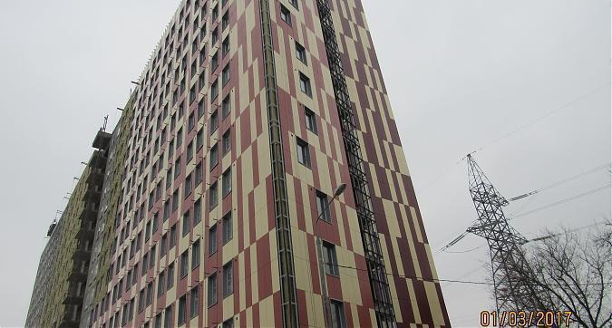 Комплекс апартаментов Клевер Лэнд (Cleverland) - вид с западной стороны Квартирный контроль