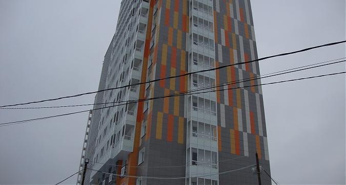 ЖК Андреевка, фасадные работы,  корпус 1, вид с ул. Староандреевская, фото -3 Квартирный контроль