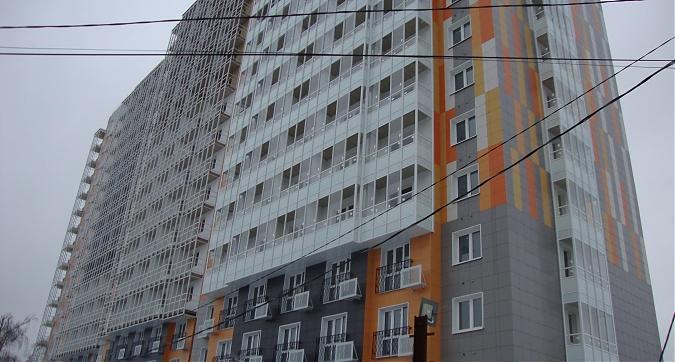 ЖК Андреевка, фасадные работы,  корпус 1, вид с ул. Староандреевская, фото -4 Квартирный контроль