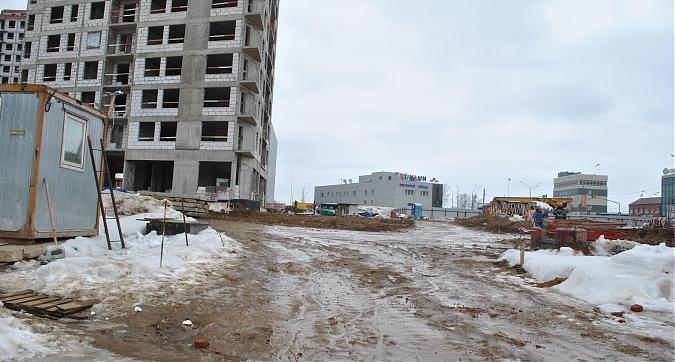 UP-квартал Скандинавский - вид на строительную площадку Квартирный контроль
