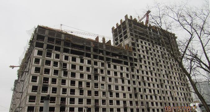 ЖК Черняховского 19, 2-ой корпус, монолитные работы - вид с улицы Черняховского, фото 1 Квартирный контроль