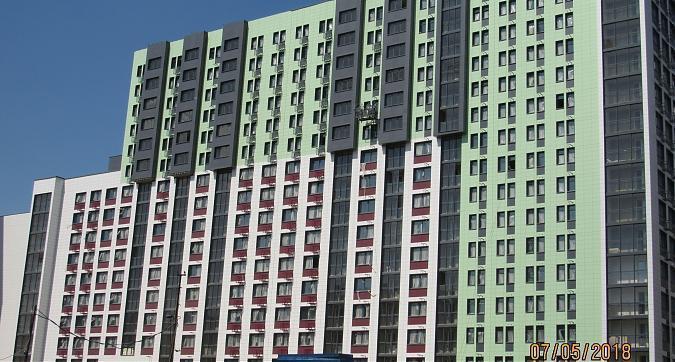 ЖК Город, фасадные работы - вид с улицы 800-летия Москвы, фото 4 Квартирный контроль
