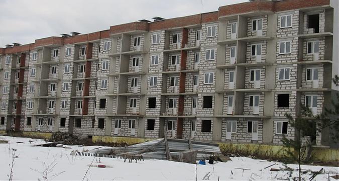 ЖК Новый квартал Бекасово, корпус 1, фасадные работы, вид с улицы Дружная, фото - 5 Квартирный контроль