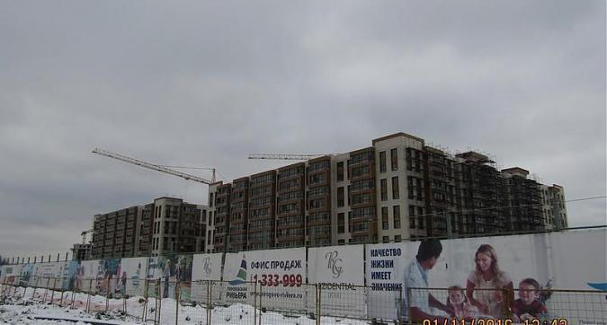 ЖК Пироговская Ривьера - вид на комплекс со стороны Осташковского шоссе Квартирный контроль