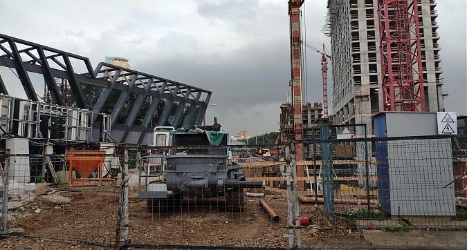 ЖК Дискавери Парк, строительная площадка, вид с Прибрежного пр-да, фото 3 Квартирный контроль