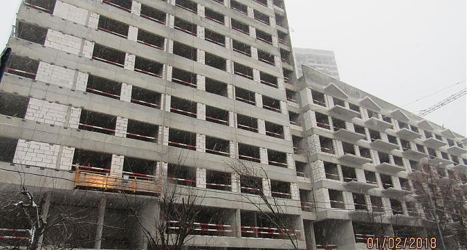 ЖК Центр-Сити (HeadLiner) - вид на 1-й корпус со Шмитовского проезда, фото 3 Квартирный контроль