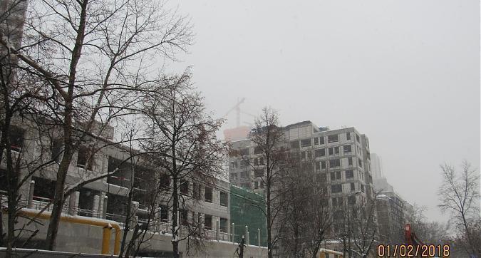ЖК Центр-Сити (HeadLiner) - вид на 1-й корпус со Шмитовского проезда, фото 4 Квартирный контроль