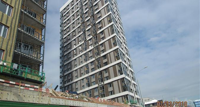 ЖК Парк Легенд - фасадные работы, вид с Проектируемого проезда №7020, фото 7 Квартирный контроль