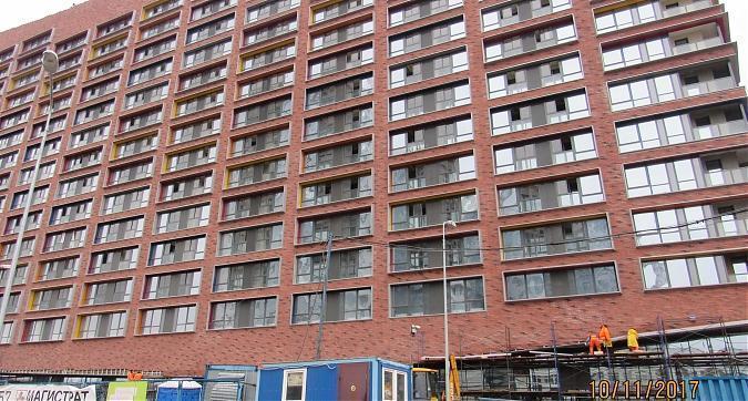 ЖК Лайнер (Комплекс апартаментов Лайнер), фасадные работы - вид с Ходынского бульвара, фото 5 Квартирный контроль