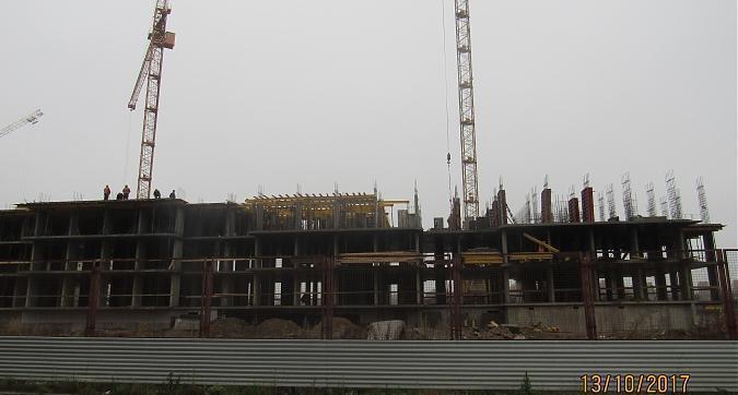 ЖК Лукино-Варино, корпус 48-8 - монолитные работы на уровне 3-го этажа, вид с улицы Строителей, фото 3 Квартирный контроль