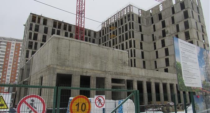 ЖК Nord (ЖК Норд), вид на комплекс с Долгопрудненского шоссе, монолитные работы, фото -3 Квартирный контроль