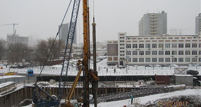 МФК Водный - строительство корпуса Гамбург, вид с Головинского шоссе Квартирный контроль