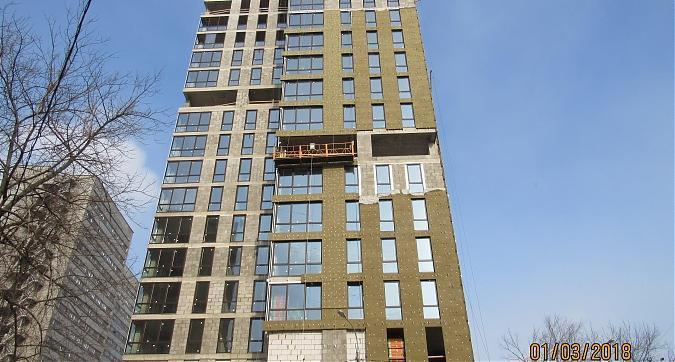 ЖК Монодом (Комплекс апартаментов Monodom), фасадные работы - вид с Международной улицы, фото 3 Квартирный контроль