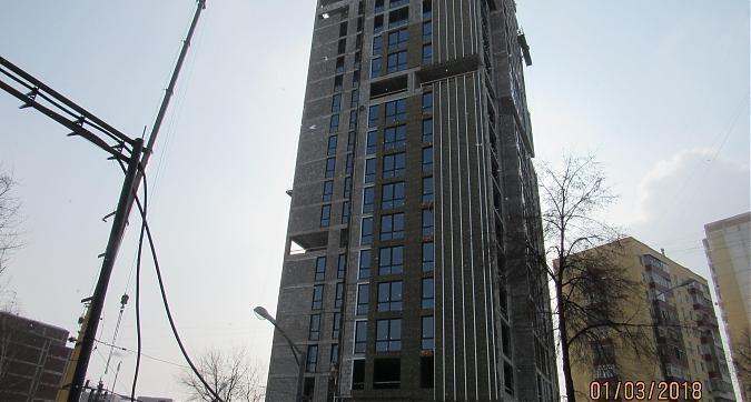 ЖК Монодом (Комплекс апартаментов Monodom), фасадные работы - вид с Международной улицы, фото 6 Квартирный контроль