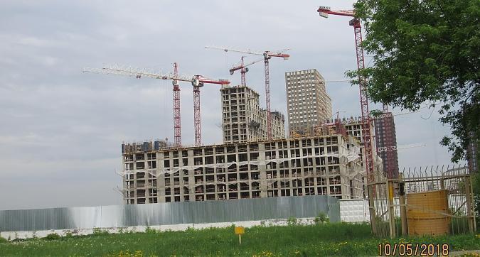 ЖК Домашний, 2-я очередь строительства - монолитные работы, вид с Донецкой улицы, фото 5 Квартирный контроль