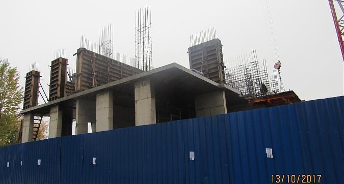 ЖК Преображенский квартал, 2-й корпус монолитные работы на уровне 2-го этажа, вид с улицы Разина, фото 1 Квартирный контроль