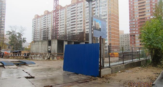 ЖК Преображенский квартал, 2-й корпус монолитные работы на уровне 2-го этажа, вид с улицы Разина, фото 5 Квартирный контроль