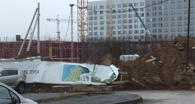 ЖК Бунинские Луга, строительная площадка, вид с улицы А. Монаховой, фото -4 Квартирный контроль