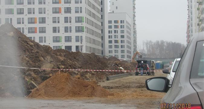 ЖК Бунинские Луга, строительная площадка, вид с улицы А. Монаховой, фото -7 Квартирный контроль