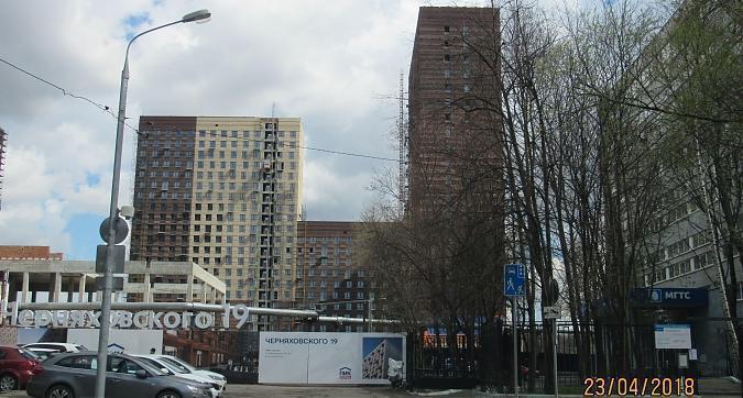 ЖК Черняховского 19 - вид с улицы Черняховского, фото 1 Квартирный контроль