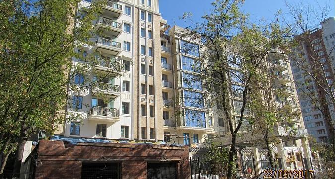 ЖК Клубный дом Аристократ (Вересаева 11), отделочные работы - вид на комплекс с улицы Вересаева, фото 1 Квартирный контроль