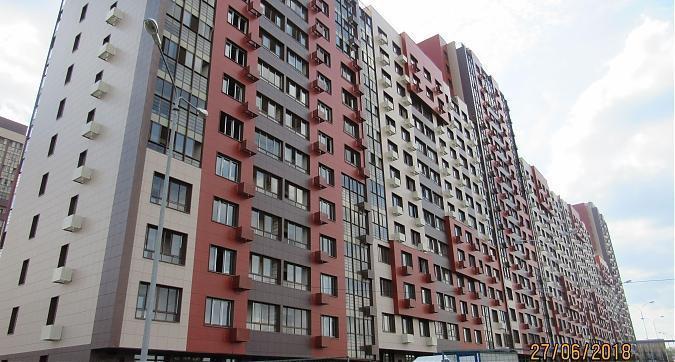 ЖК Новогиреевский - фасадные работы, вид с улицы Строителей, фото 3 Квартирный контроль
