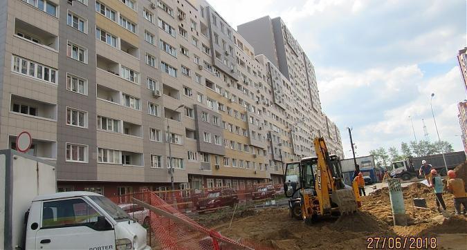 ЖК Новогиреевский - фасадные работы, вид с улицы Строителей, фото 7 Квартирный контроль