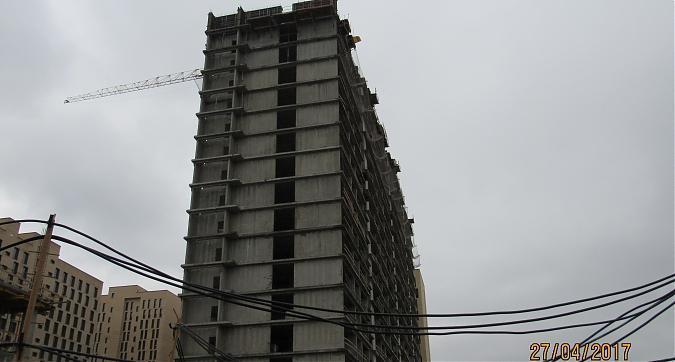 ЖК Хорошевский - вид с 3-й Хорошевской улицы на 12-й корпус Квартирный контроль