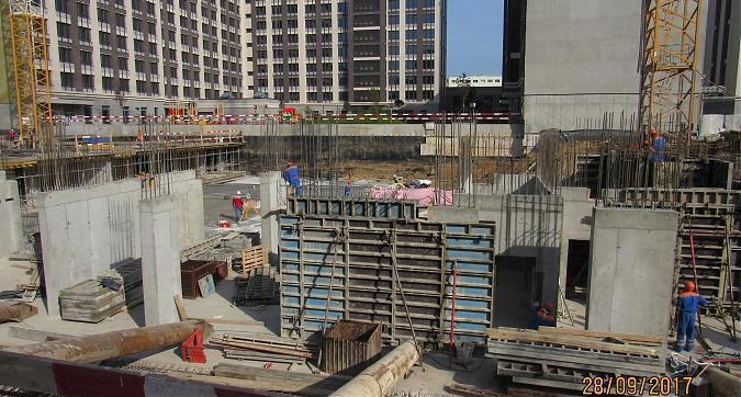 ЖК Наследие, монолитные работы 3-й очереди - вид с 1-й улицы Бухвостова, фото 2 Квартирный контроль