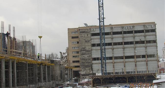 ЖК Резиденции архитекторов, 10-й корпус - монолитные работы, вид с Рубцовской набережной, фото 3 Квартирный контроль